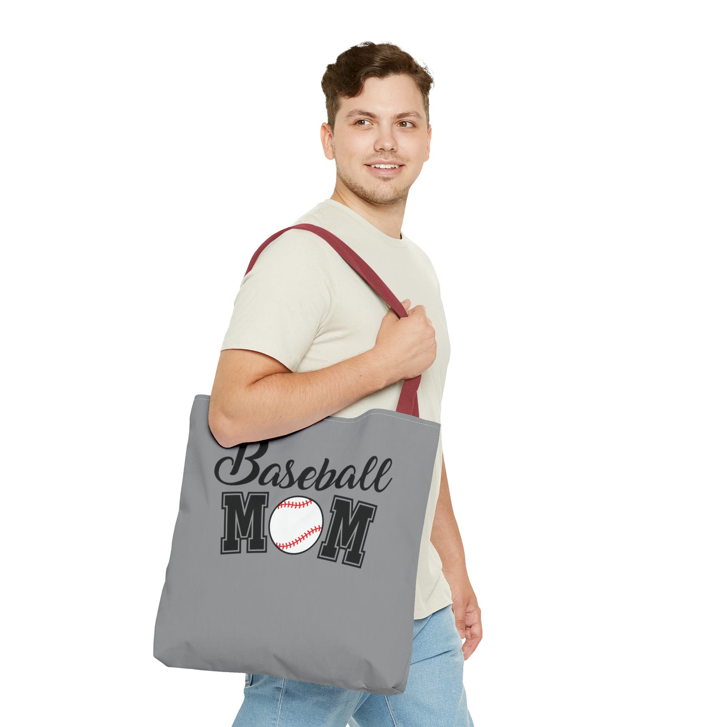 Baseball Mom Tote Bag (AOP)