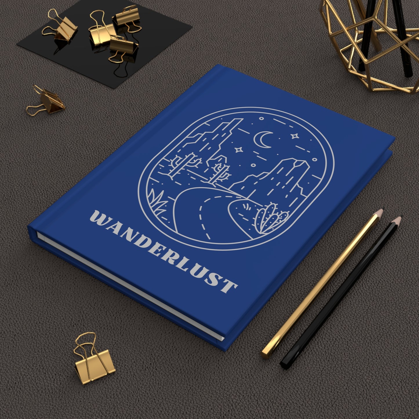 Wanderlust Hardcover Journal Matte