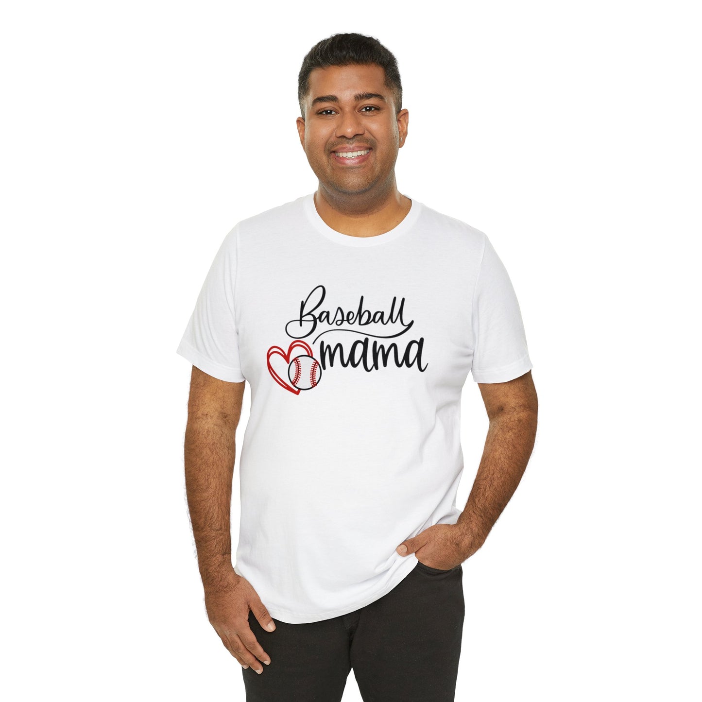 Baseball Mama Bella & Canvas Unisex Jersey Short Sleeve Tee