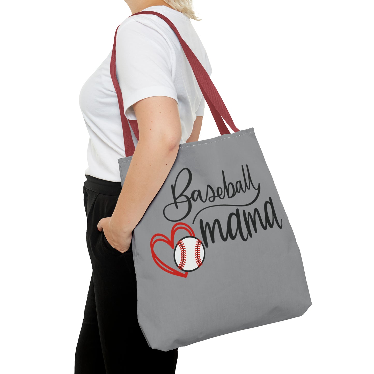 Baseball Mama Tote Bag (AOP)