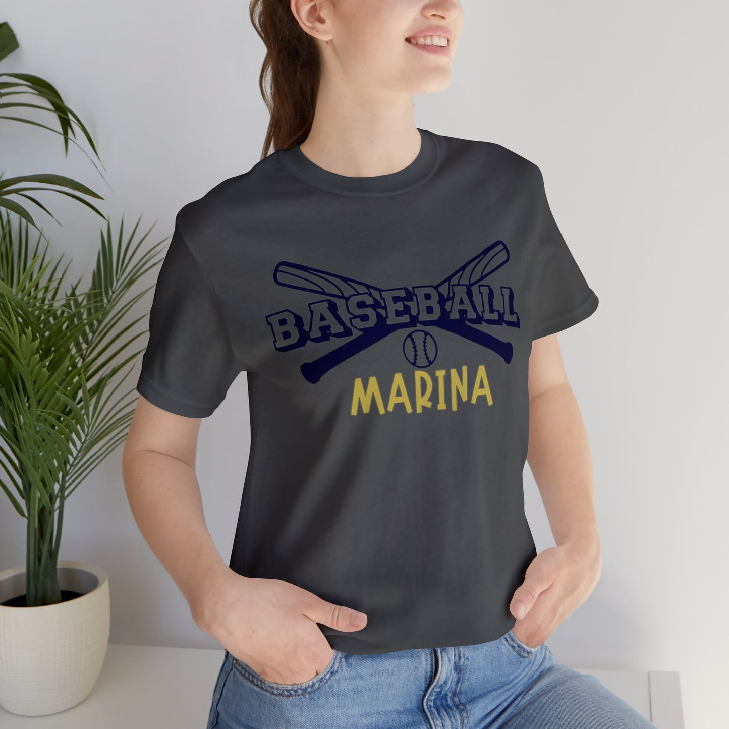 Marina Little League Bella & Canvas Unisex Jersey Short Sleeve Tee