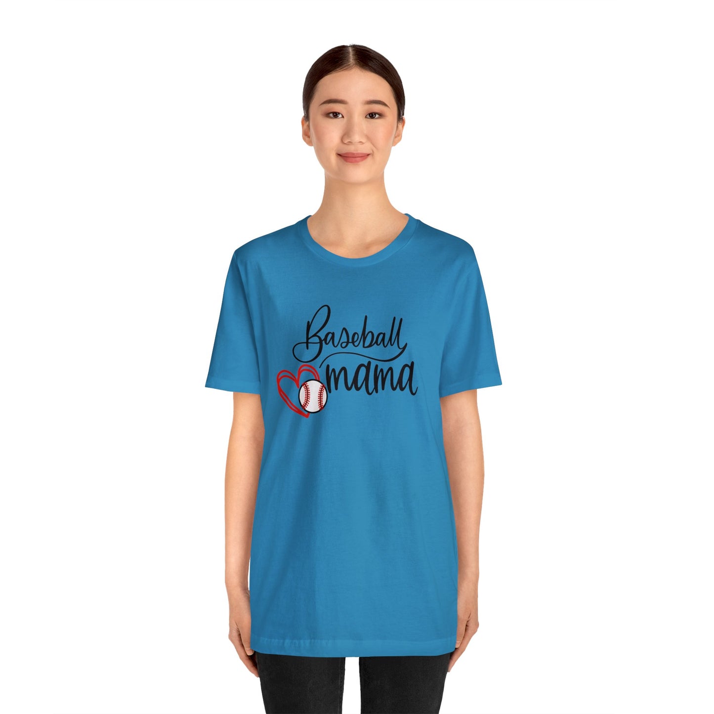 Baseball Mama Bella & Canvas Unisex Jersey Short Sleeve Tee