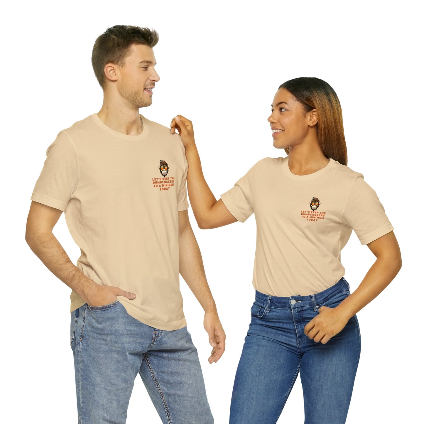 Let's Keep The Dumb to a Minimum Bella & Canvas Unisex Jersey Short Sleeve Tee