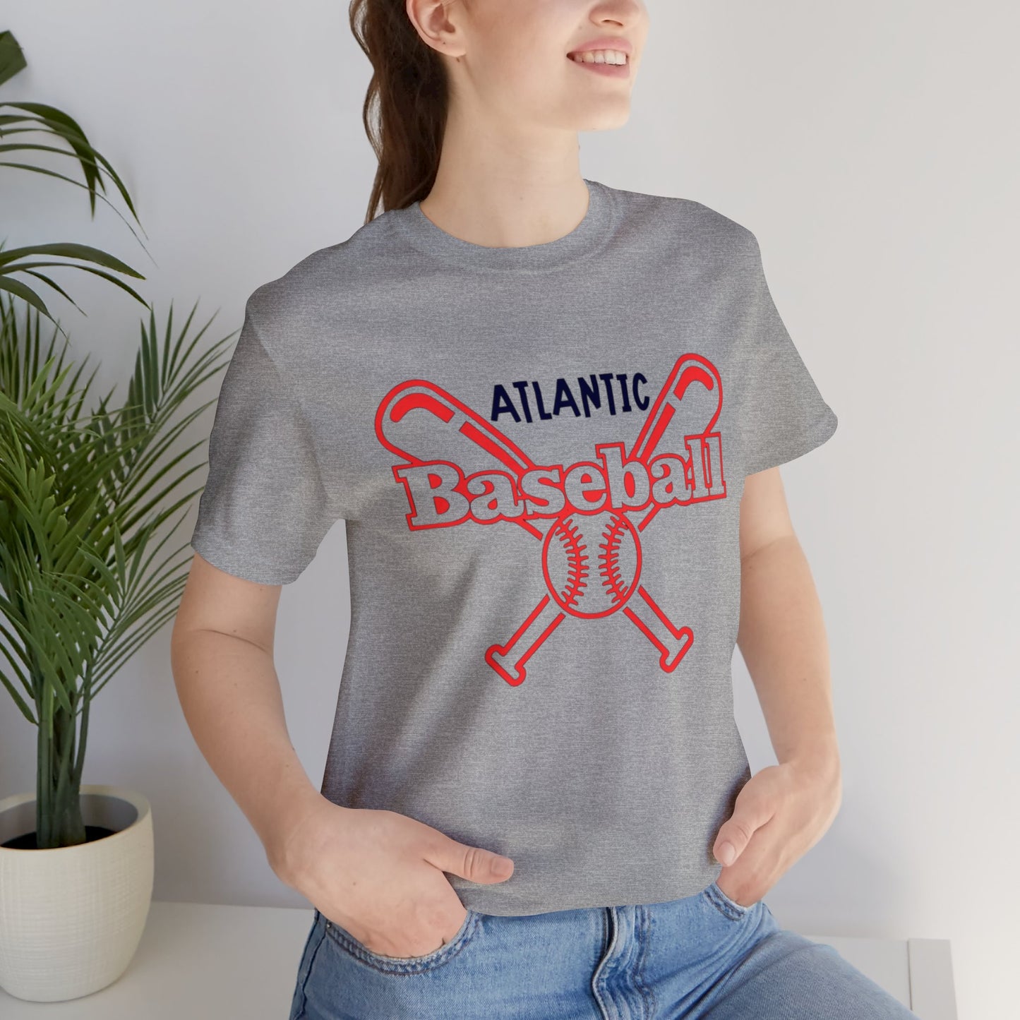 Atlantic Little League Bella & Canvas Unisex Jersey Short Sleeve Tee