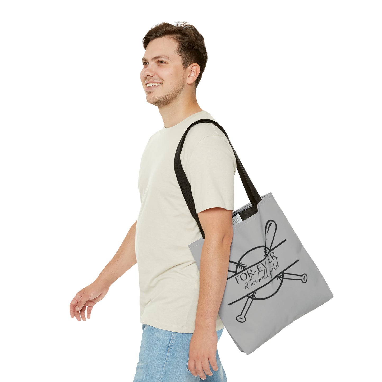 For-EV-ER at the Ballfield Tote Bag (AOP)