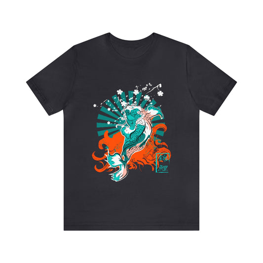 Koi Fish Bella & Canvas Unisex Jersey Short Sleeve Tee