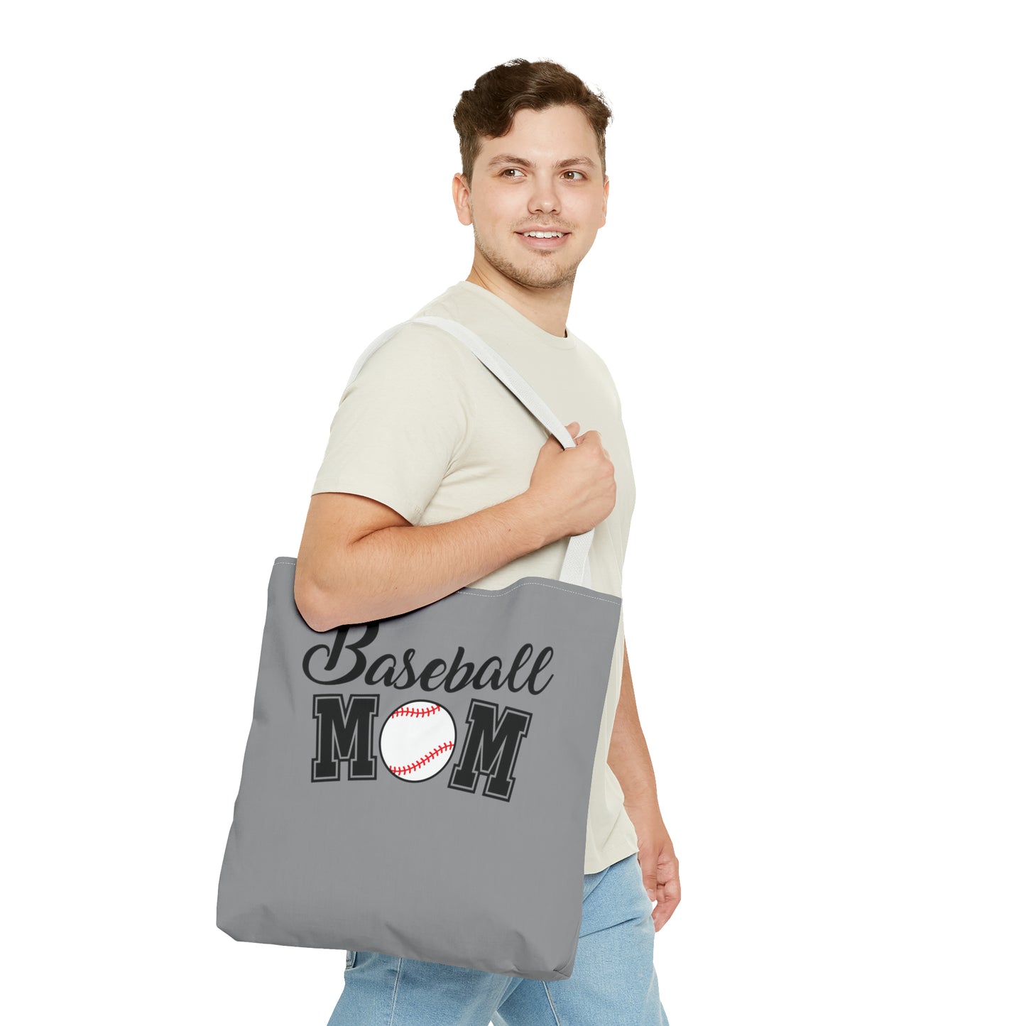 Baseball Mom Tote Bag (AOP)