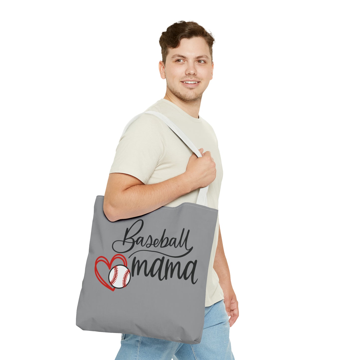 Baseball Mama Tote Bag (AOP)