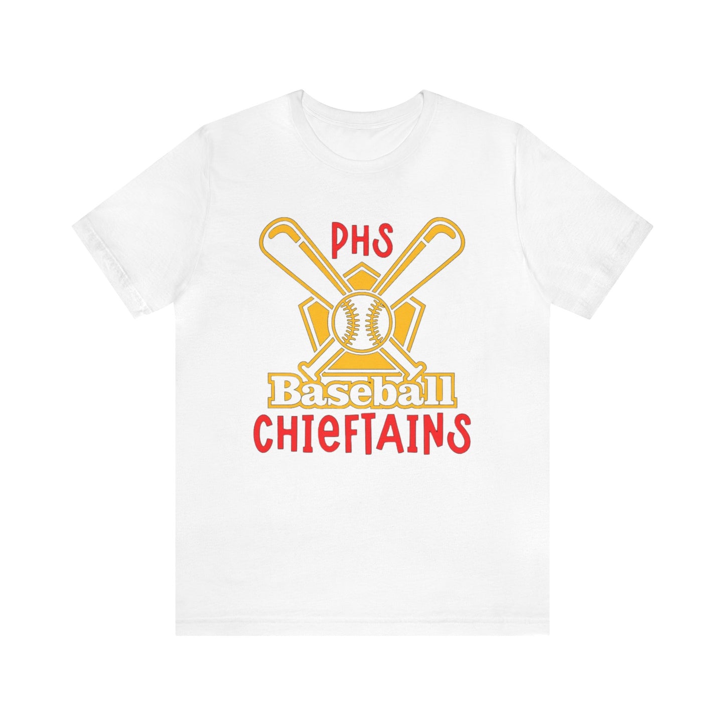 PHS Baseball Bella & Canvas Unisex Jersey Short Sleeve Tee