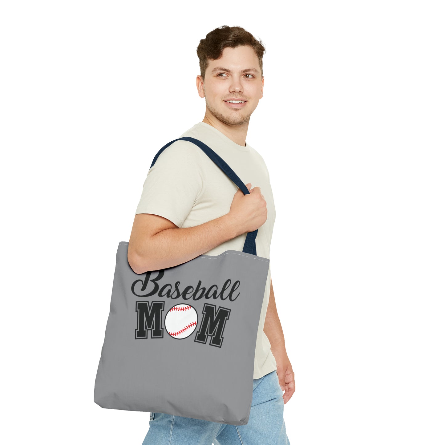 Baseball Mom Tote Bag (AOP)