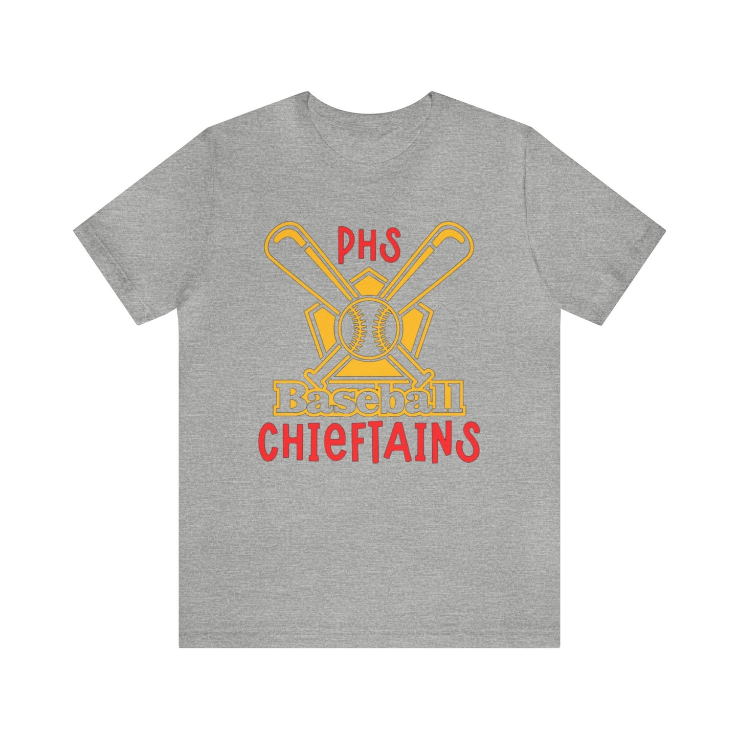 PHS Baseball Bella & Canvas Unisex Jersey Short Sleeve Tee