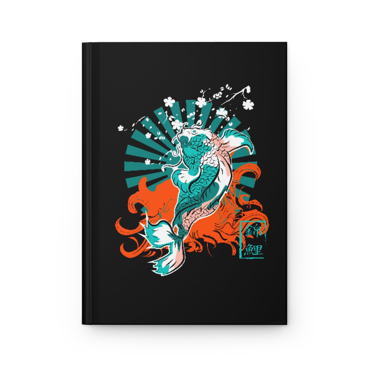 Koi Fish Hardcover Journal Matte