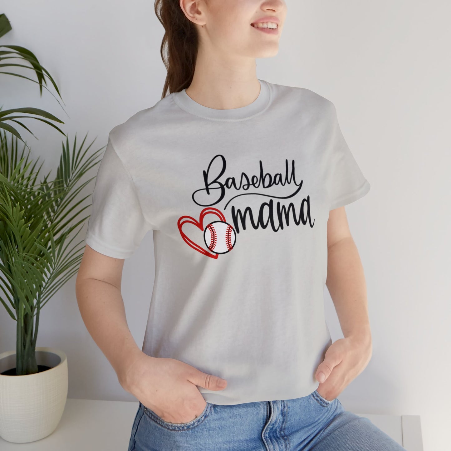 Baseball Mama Bella & Canvas Unisex Jersey Short Sleeve Tee