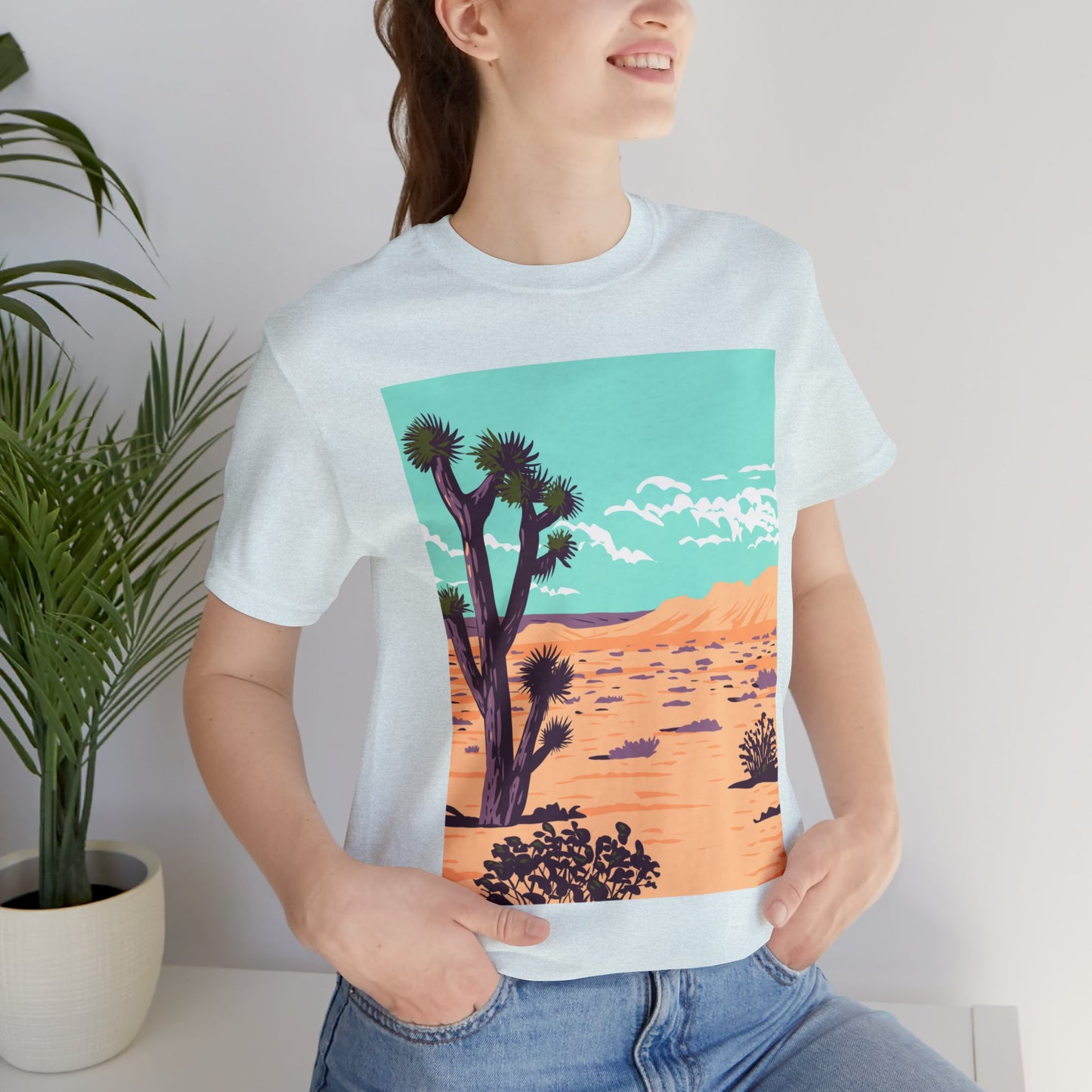 Desert Scape Bella & Canvas Unisex Jersey Short Sleeve Tee