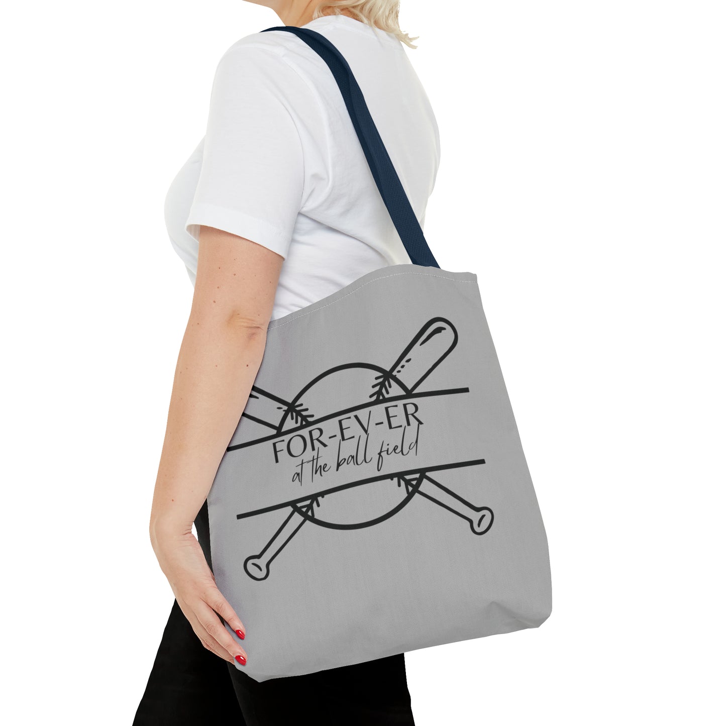 For-EV-ER at the Ballfield Tote Bag (AOP)