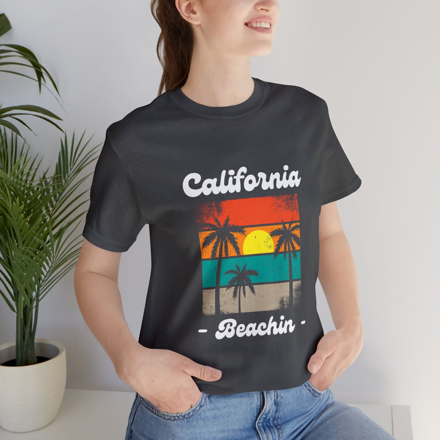 California Beachin' Bella & Canvas Unisex Jersey Short Sleeve Tee