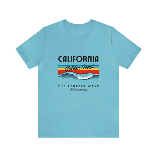 California Golden Coast Bella & Canvas  Unisex Jersey Short Sleeve Tee