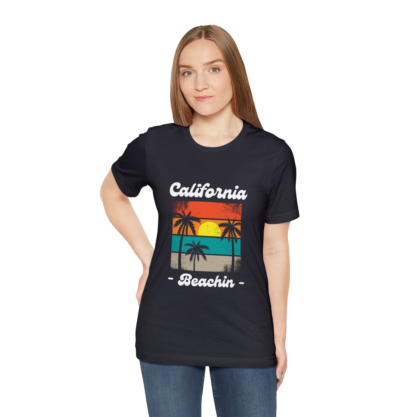 California Beachin' Bella & Canvas Unisex Jersey Short Sleeve Tee