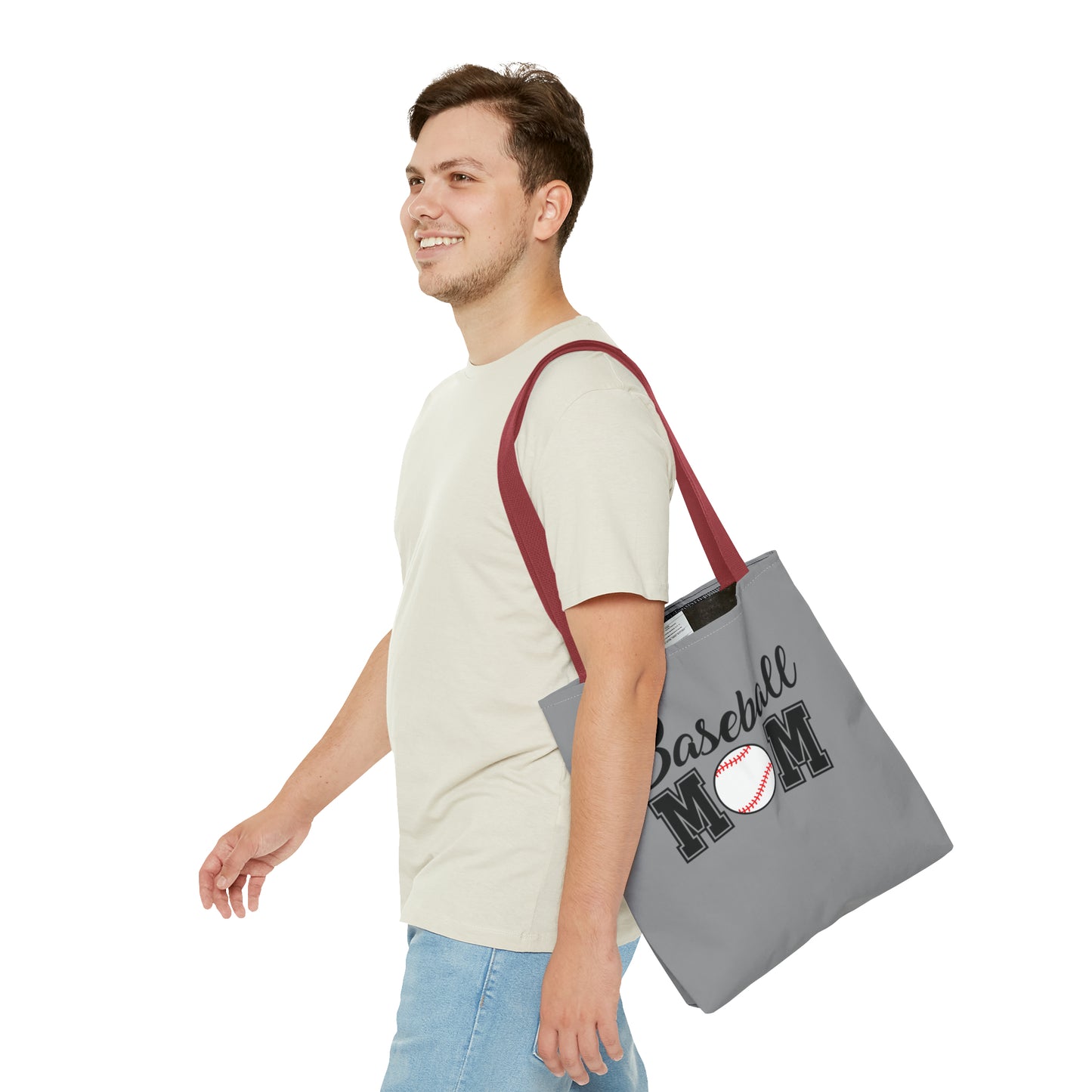 Baseball Mom Tote Bag (AOP)