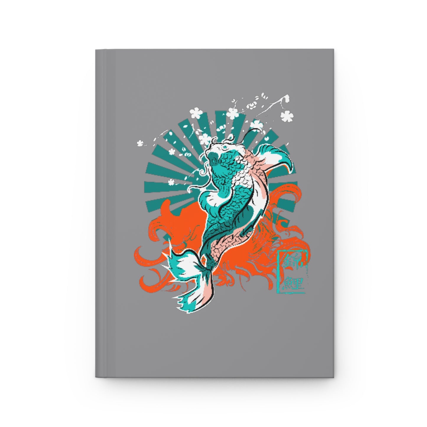 Koi Fish Hardcover Journal Matte