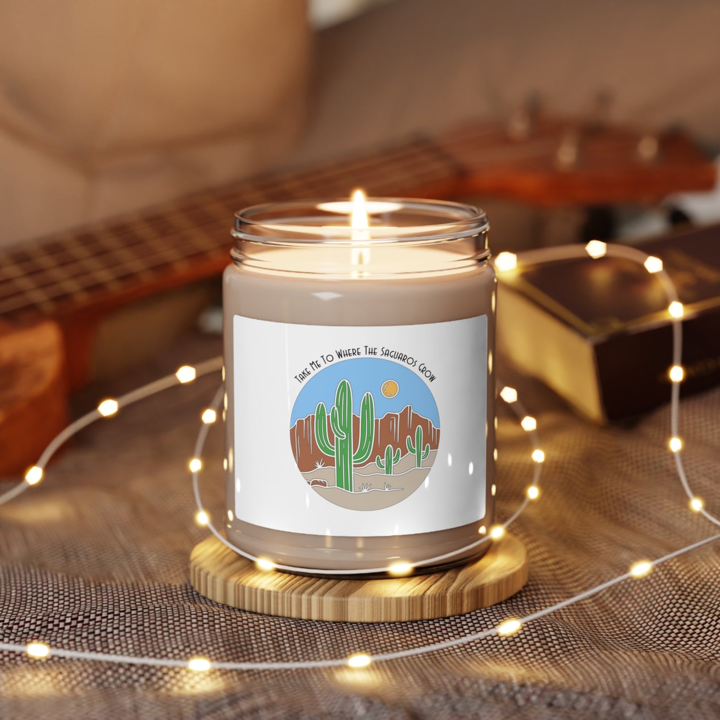 Take Me To Where The Saguaros Grow Scented Soy Candle, 9oz