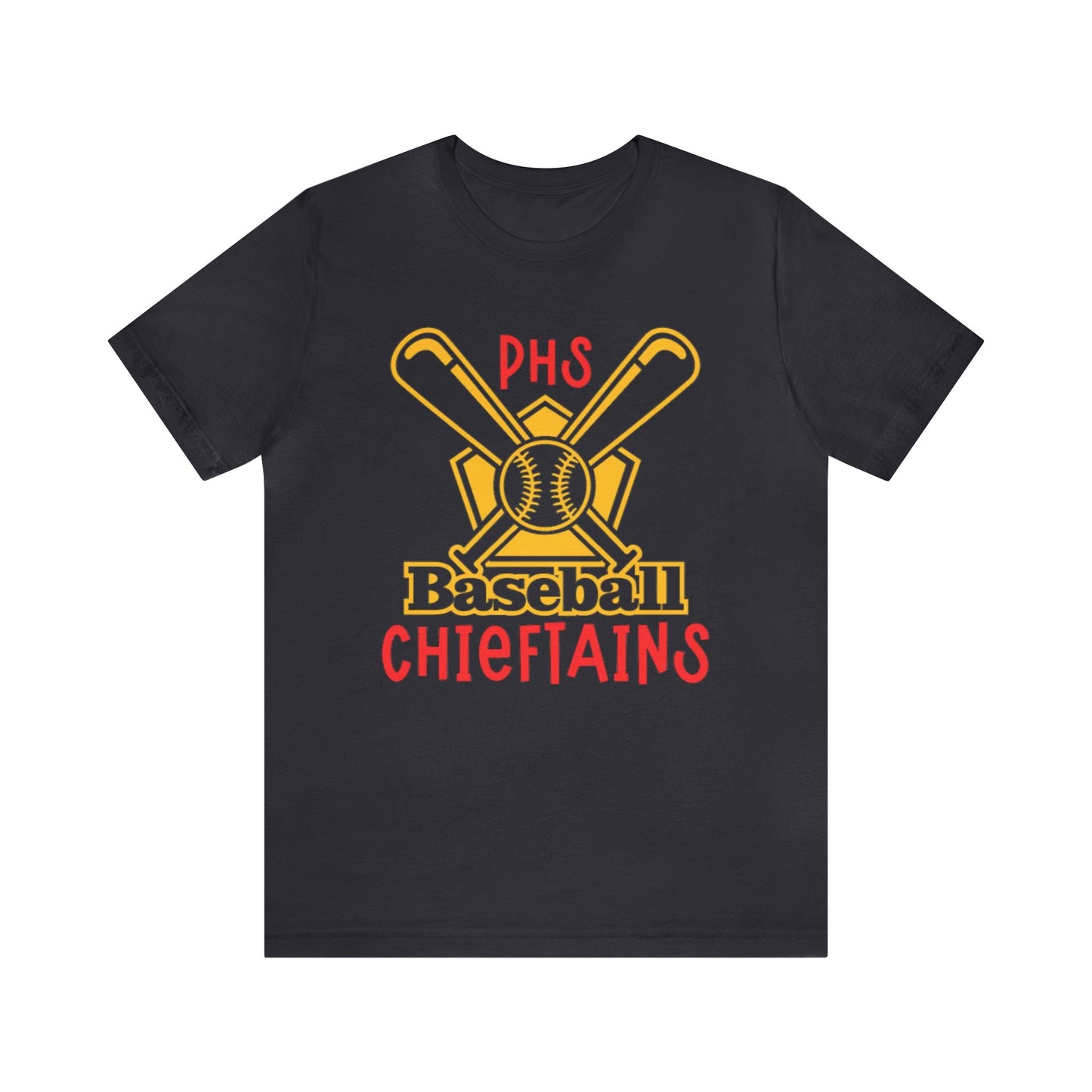 PHS Baseball Bella & Canvas Unisex Jersey Short Sleeve Tee