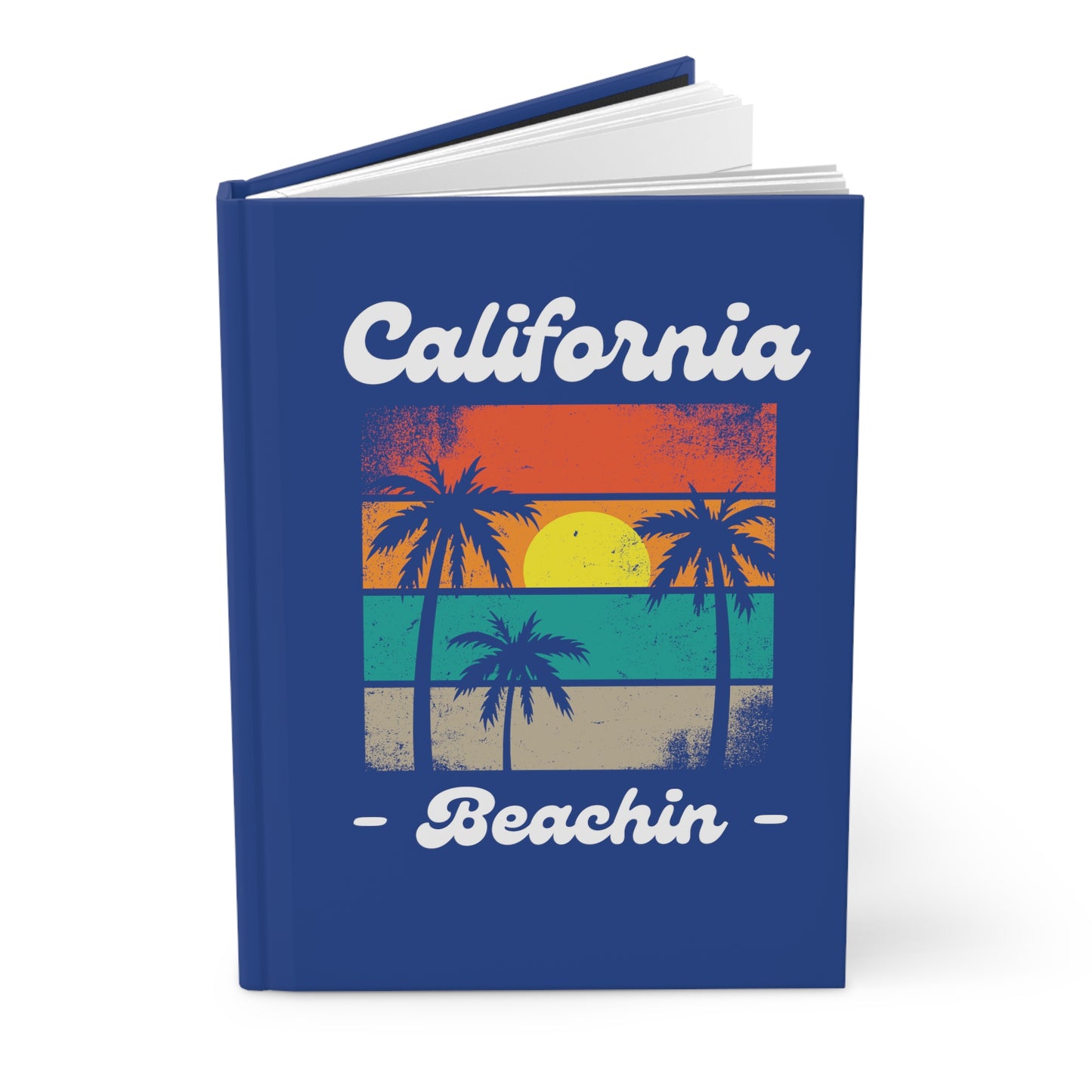 California Beachin' Hardcover Journal Matte