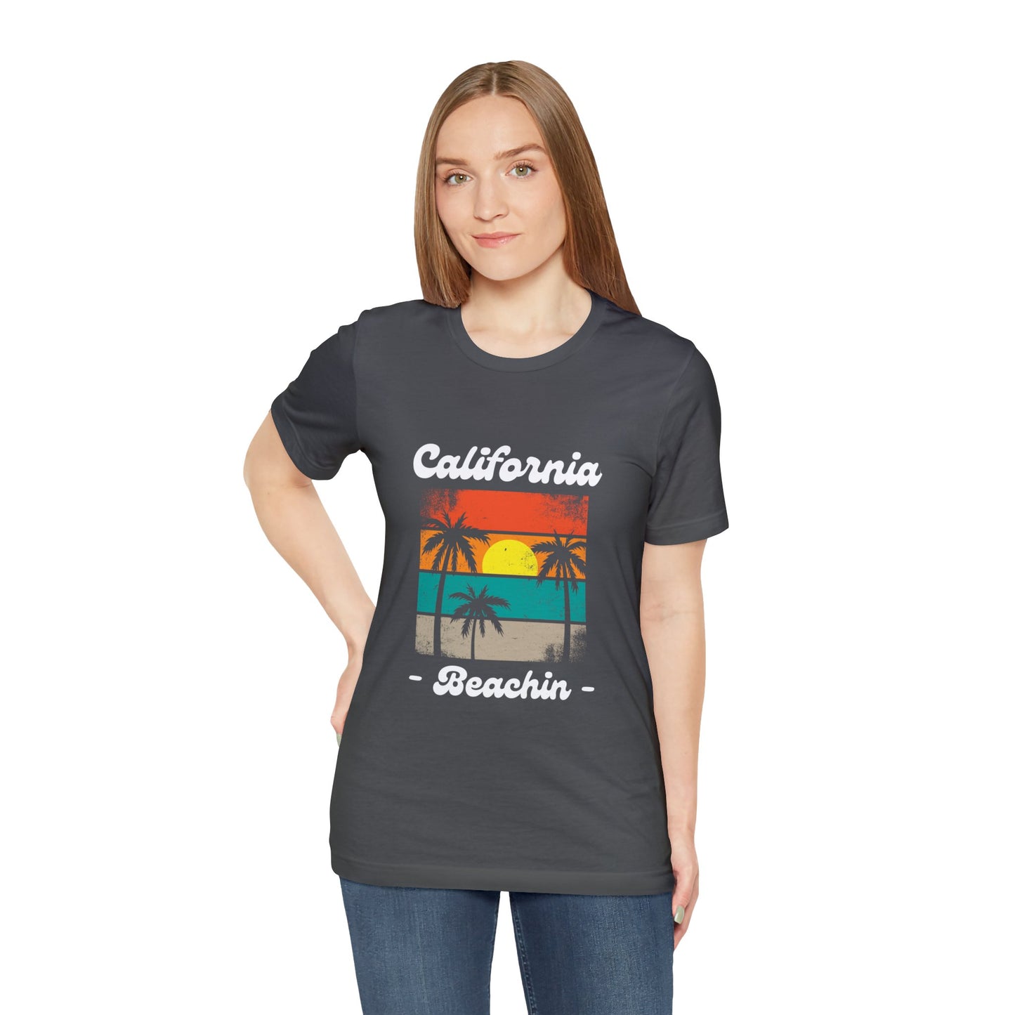 California Beachin' Bella & Canvas Unisex Jersey Short Sleeve Tee