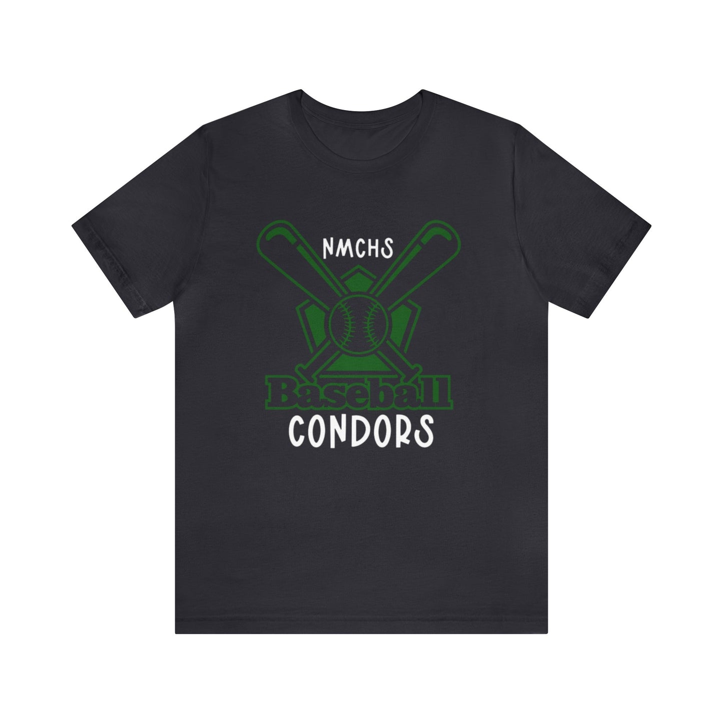 NMCHS Baseball Bella & Canvas Unisex Jersey Short Sleeve Tee