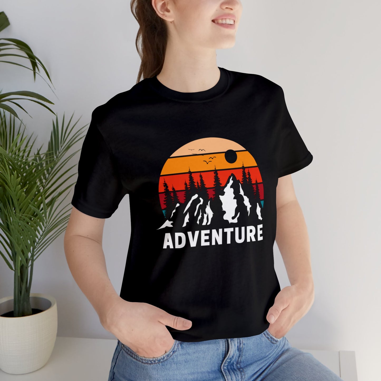 Adventure Bella & Canvas Unisex Jersey Short Sleeve Tee