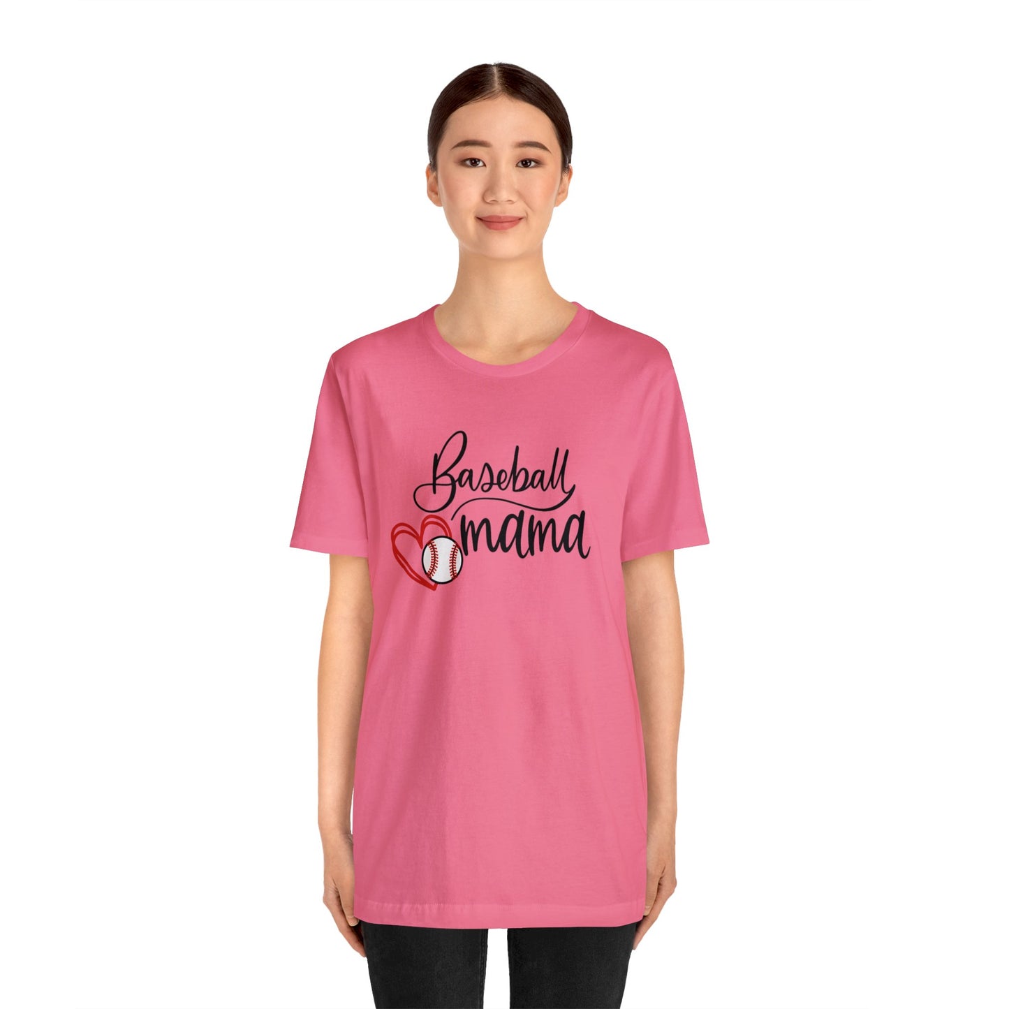 Baseball Mama Bella & Canvas Unisex Jersey Short Sleeve Tee