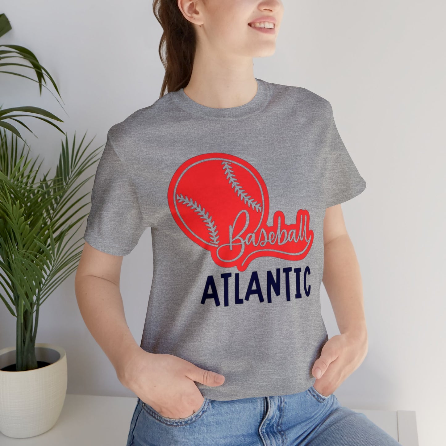 Atlantic Little League Bella & Canvas Unisex Jersey Short Sleeve Tee