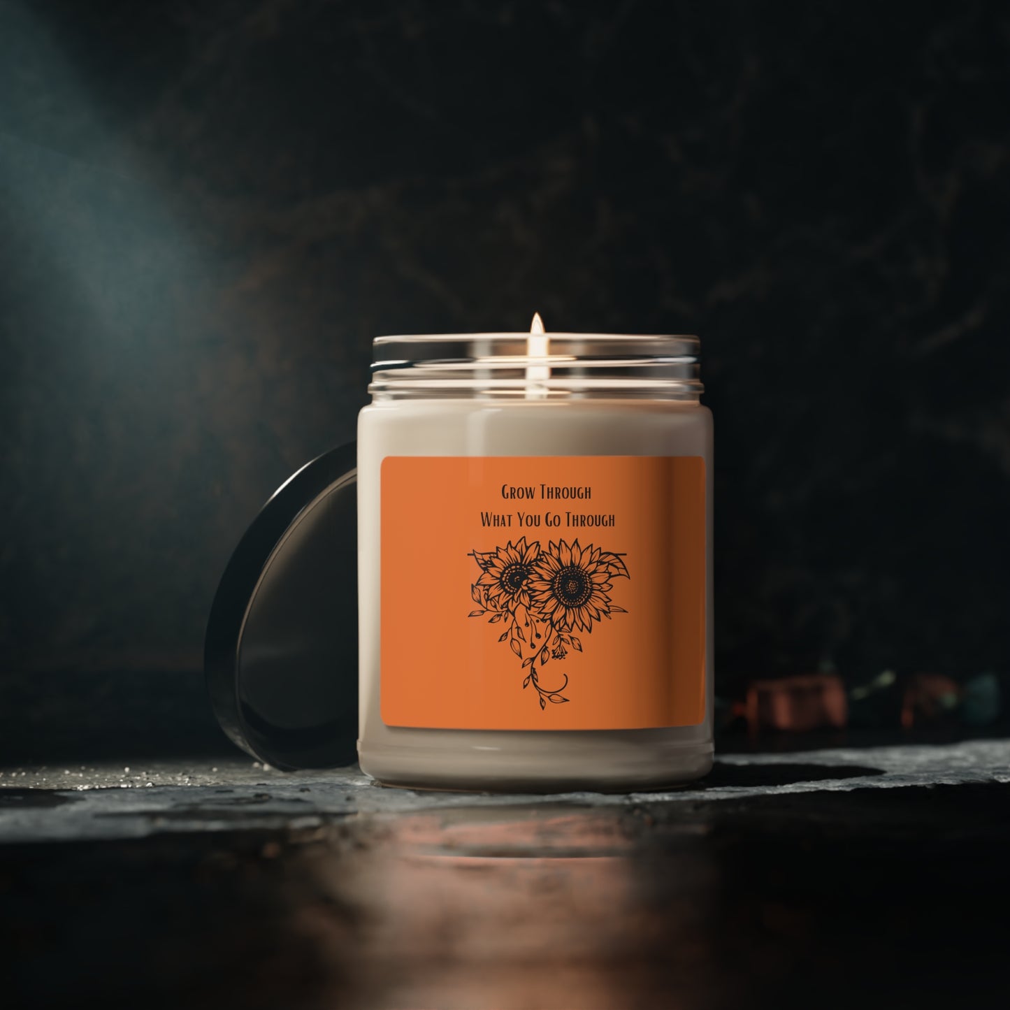 Go Through What You Grow Through Scented Soy Candle, 9oz