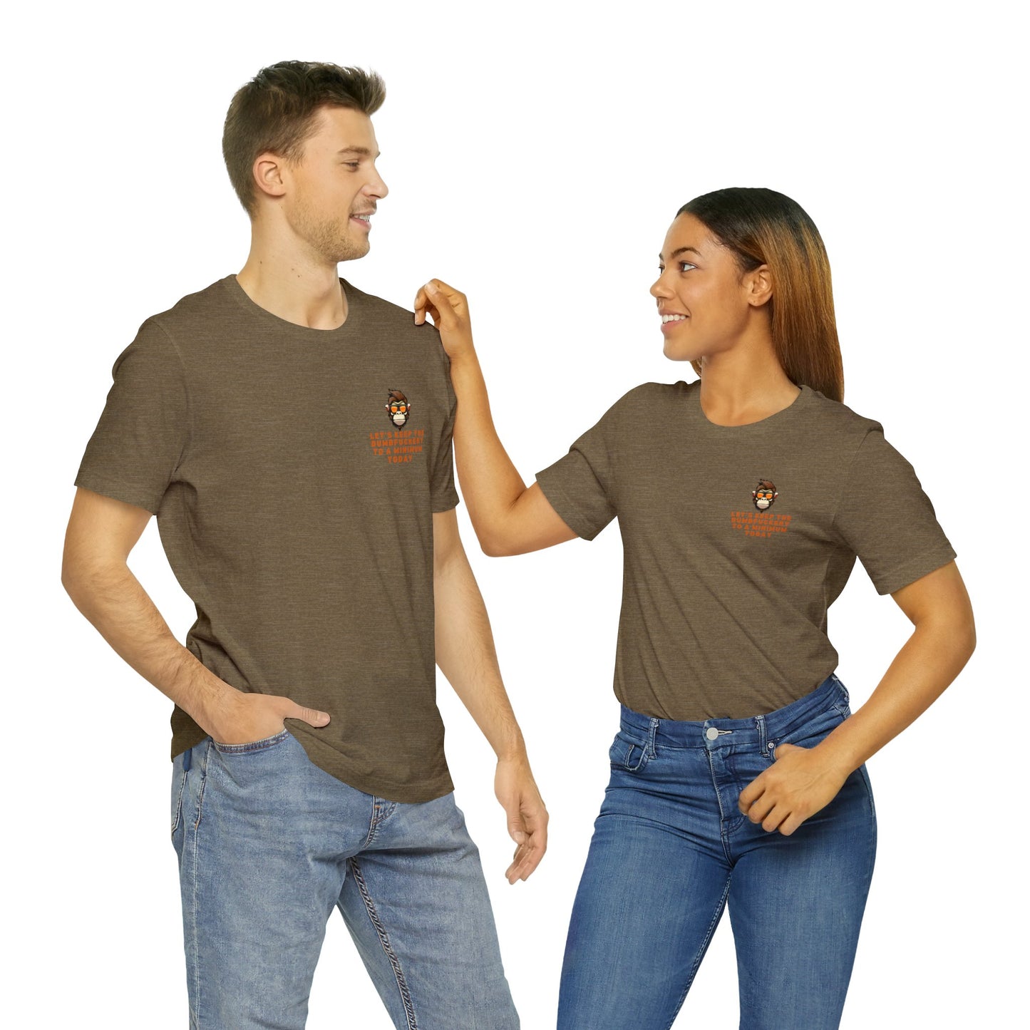 Let's Keep The Dumb to a Minimum Bella & Canvas Unisex Jersey Short Sleeve Tee