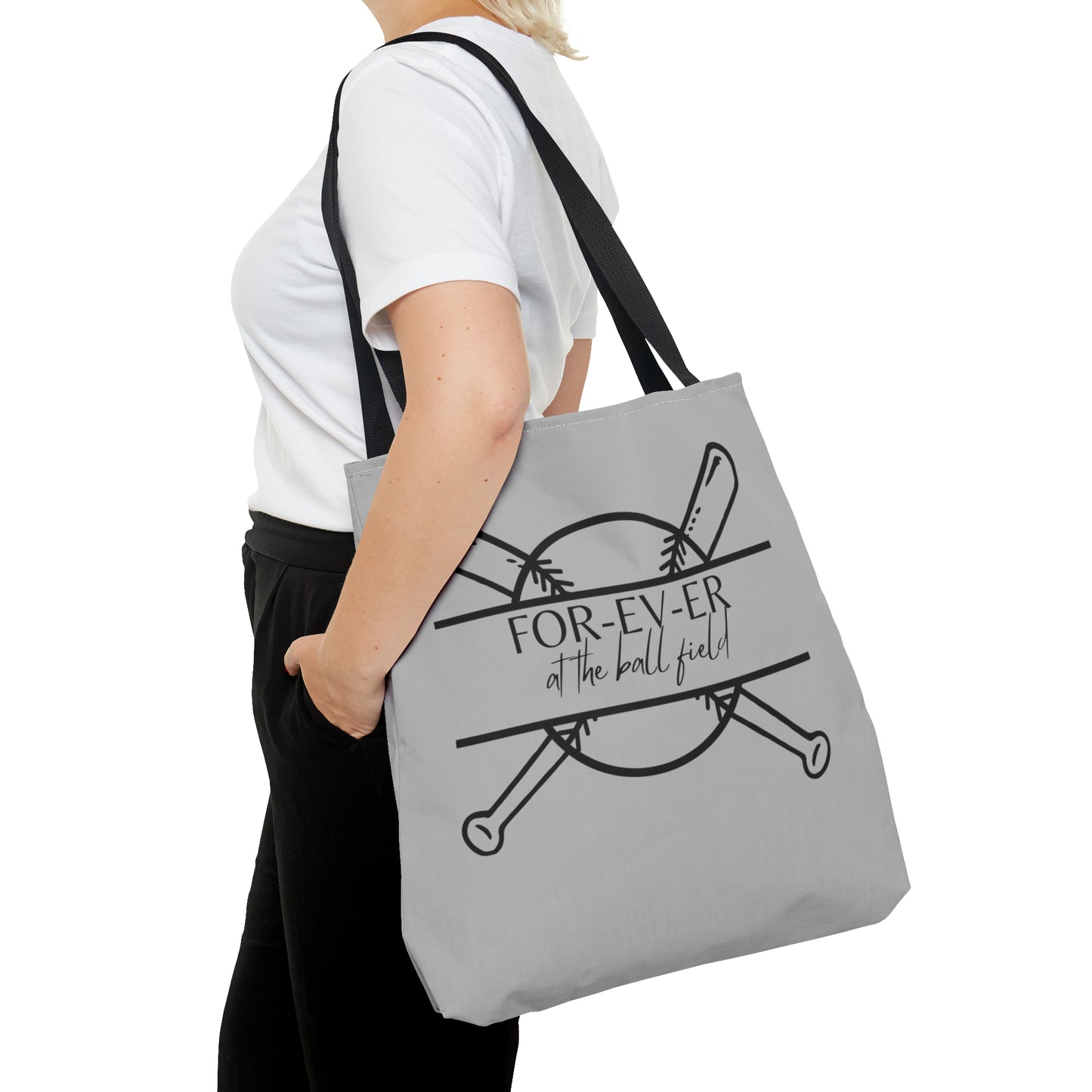 For-EV-ER at the Ballfield Tote Bag (AOP)