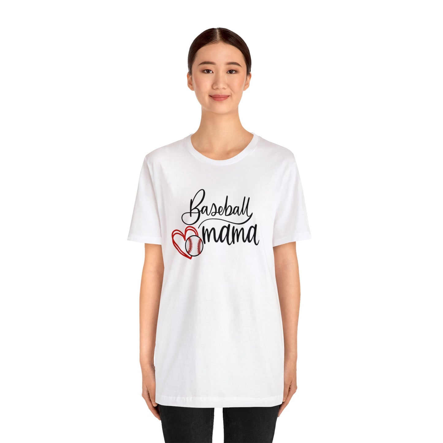 Baseball Mama Bella & Canvas Unisex Jersey Short Sleeve Tee