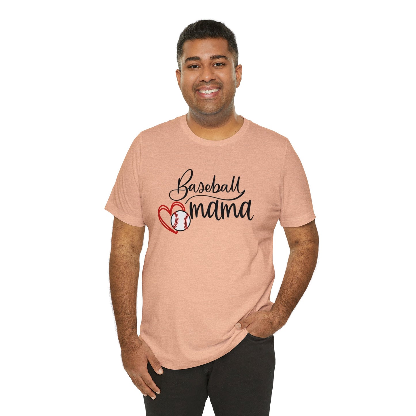 Baseball Mama Bella & Canvas Unisex Jersey Short Sleeve Tee