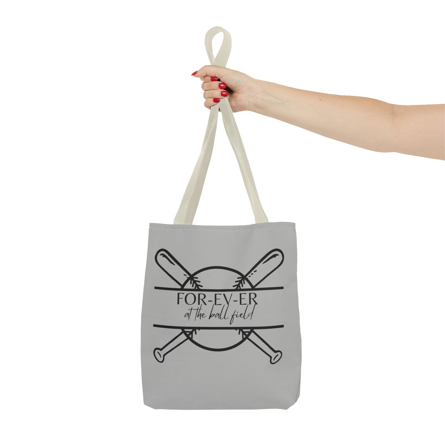 For-EV-ER at the Ballfield Tote Bag (AOP)