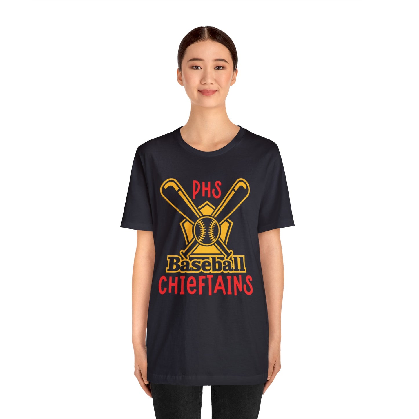 PHS Baseball Bella & Canvas Unisex Jersey Short Sleeve Tee