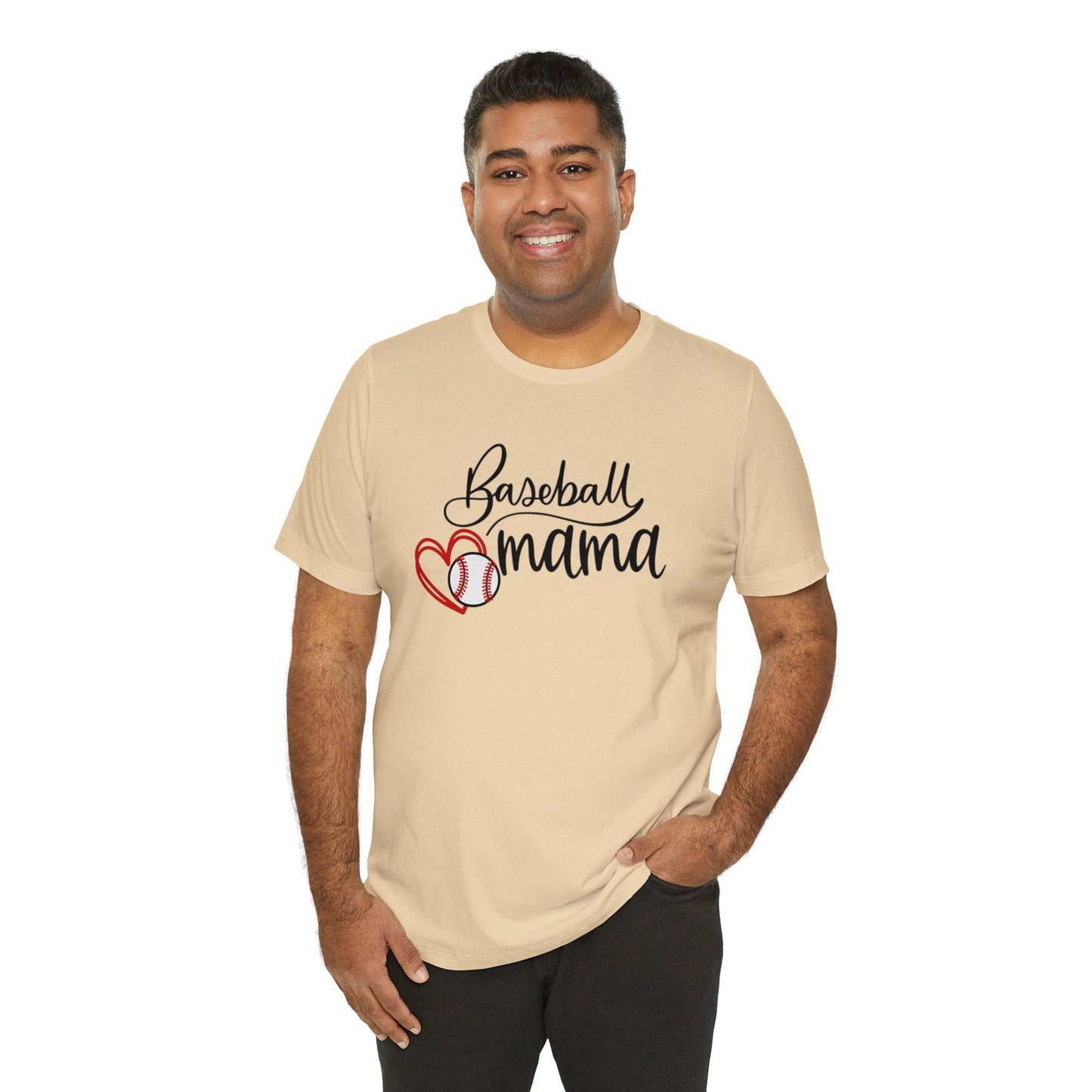 Baseball Mama Bella & Canvas Unisex Jersey Short Sleeve Tee