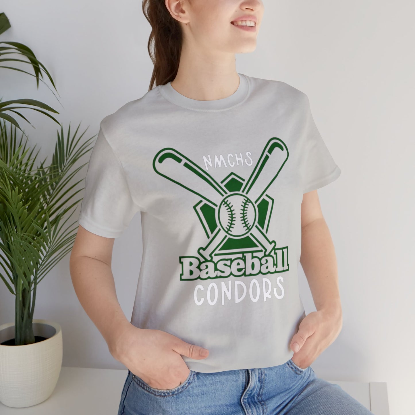 NMCHS Baseball Bella & Canvas Unisex Jersey Short Sleeve Tee