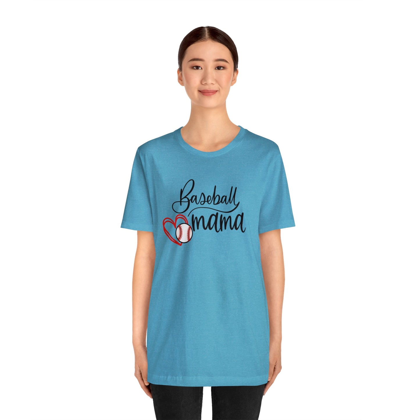 Baseball Mama Bella & Canvas Unisex Jersey Short Sleeve Tee