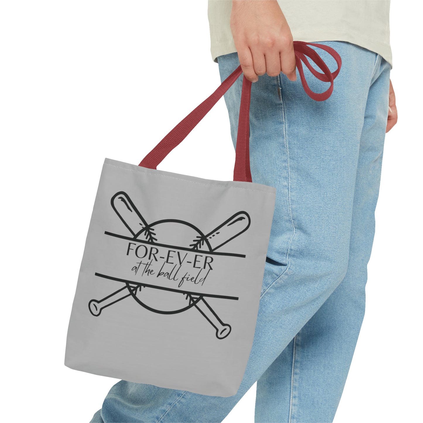 For-EV-ER at the Ballfield Tote Bag (AOP)