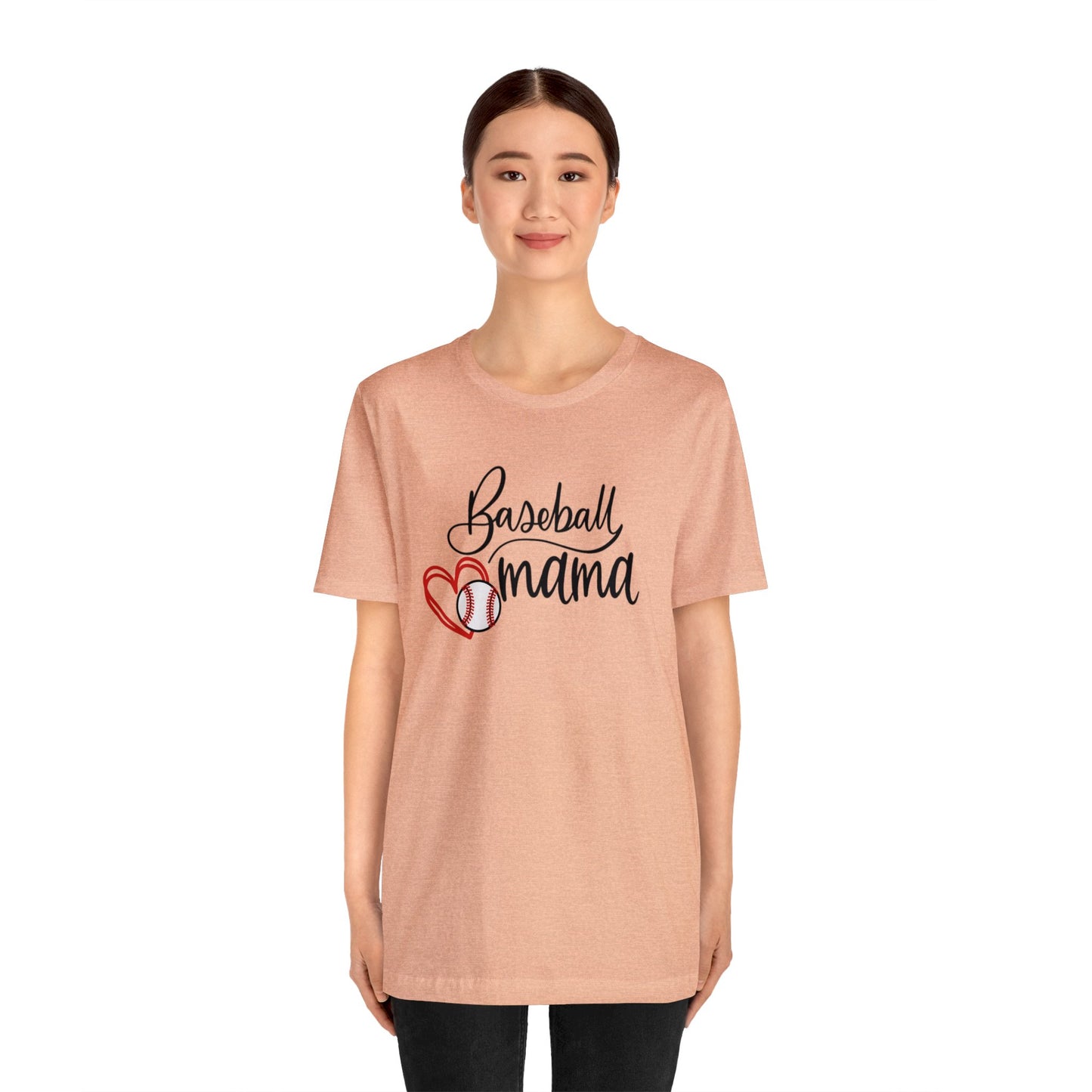 Baseball Mama Bella & Canvas Unisex Jersey Short Sleeve Tee