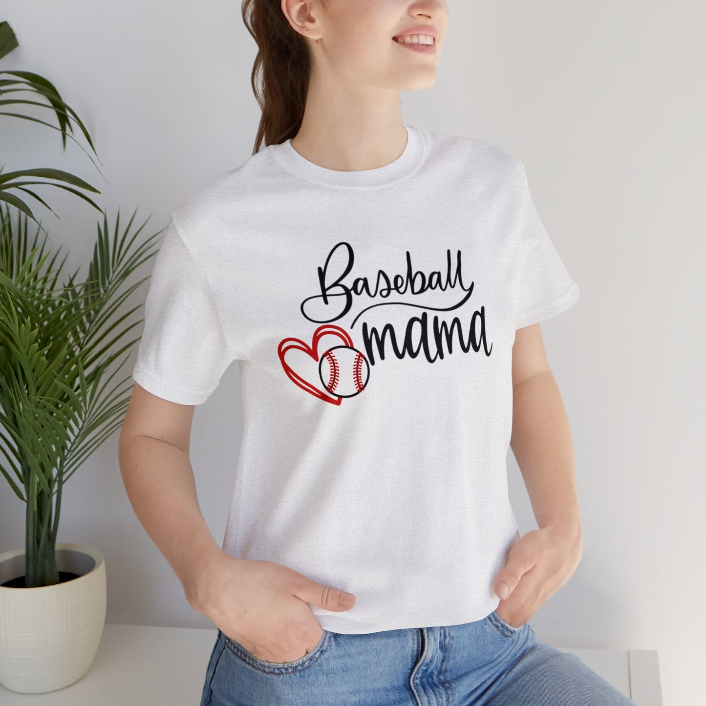 Baseball Mama Bella & Canvas Unisex Jersey Short Sleeve Tee