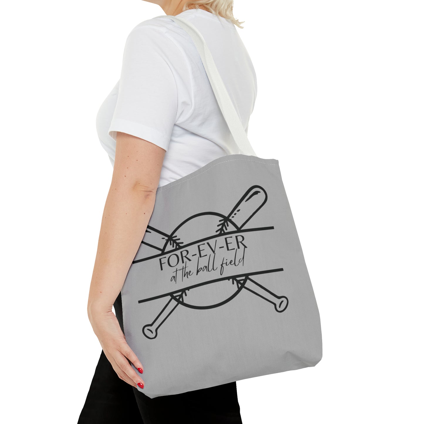 For-EV-ER at the Ballfield Tote Bag (AOP)