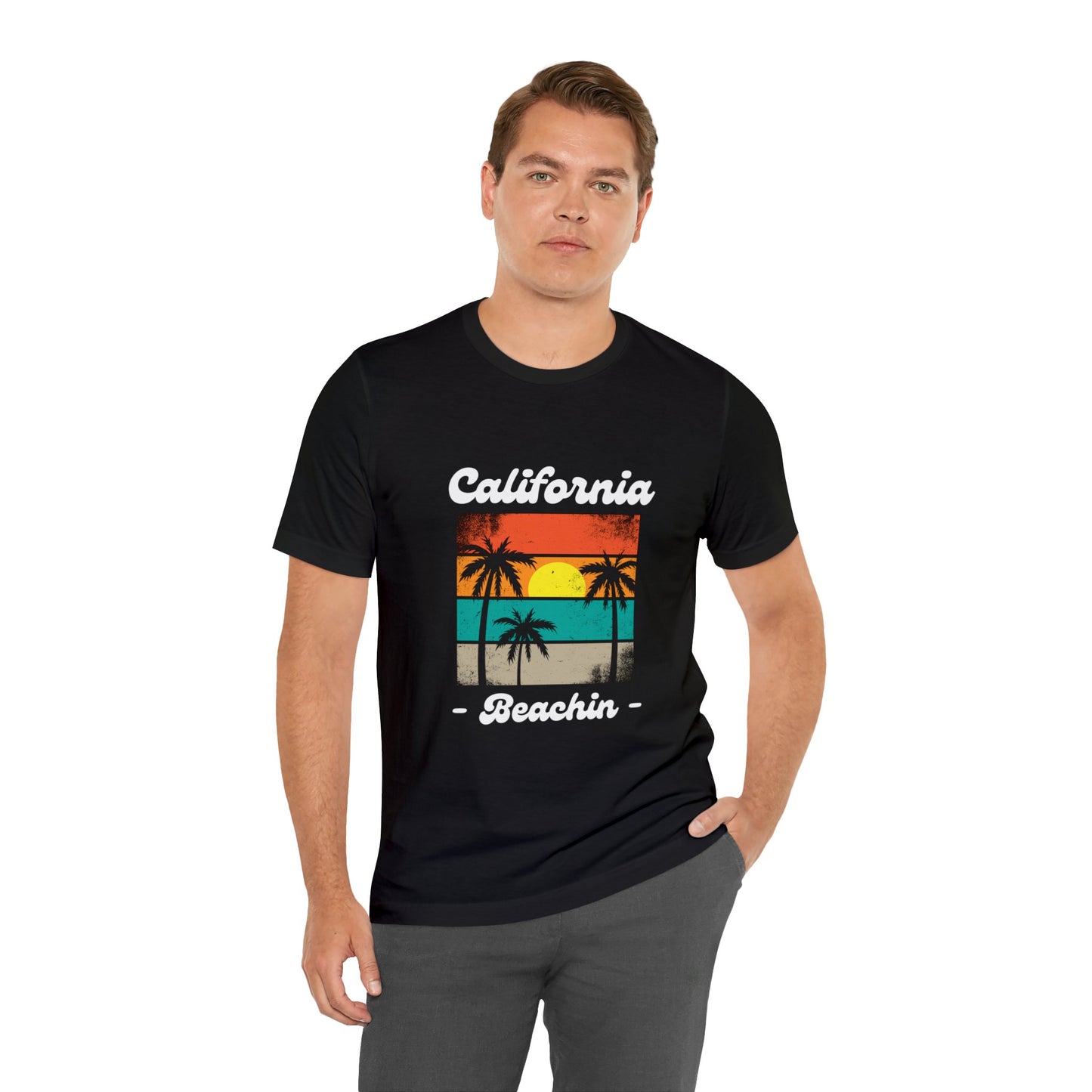 California Beachin' Bella & Canvas Unisex Jersey Short Sleeve Tee