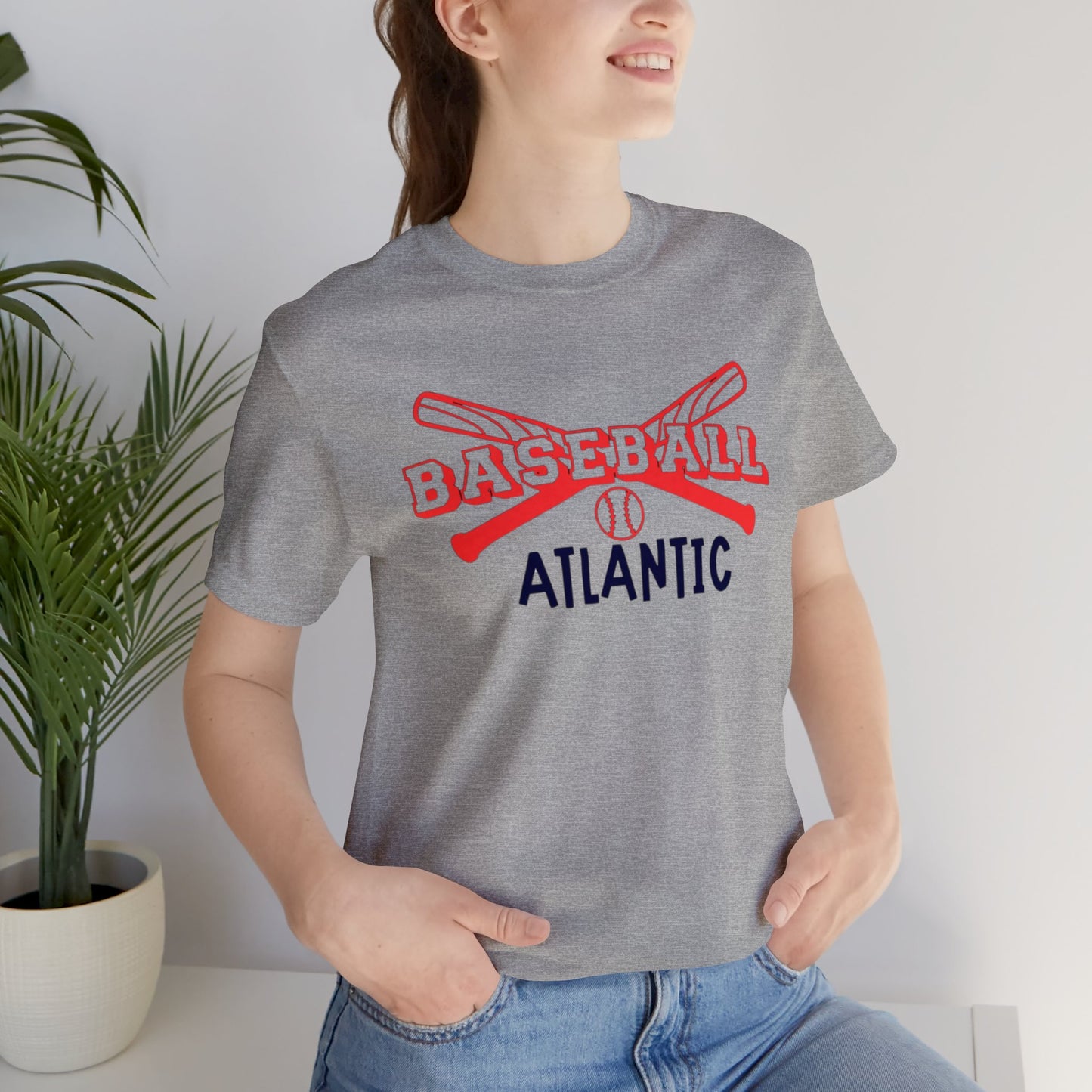 Atlantic Little League Bella & Canvas Unisex Jersey Short Sleeve Tee