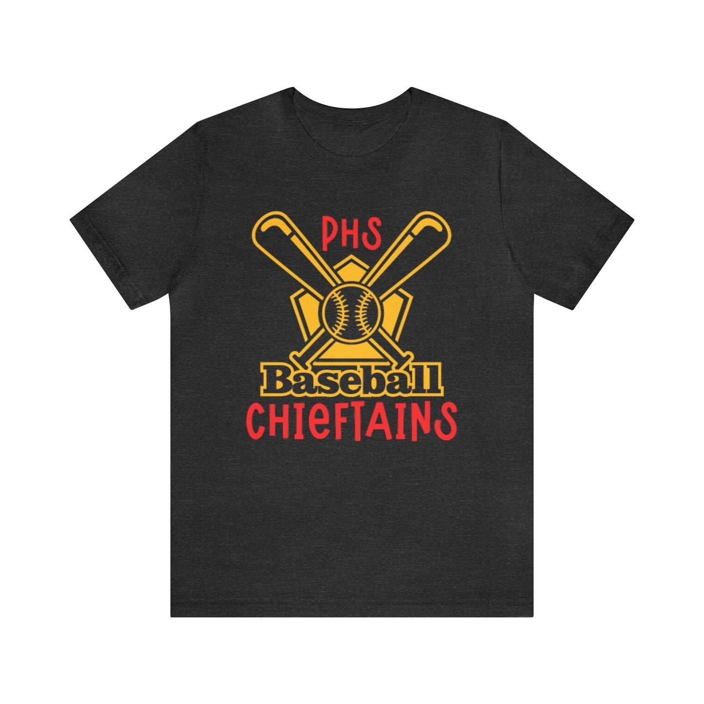 PHS Baseball Bella & Canvas Unisex Jersey Short Sleeve Tee