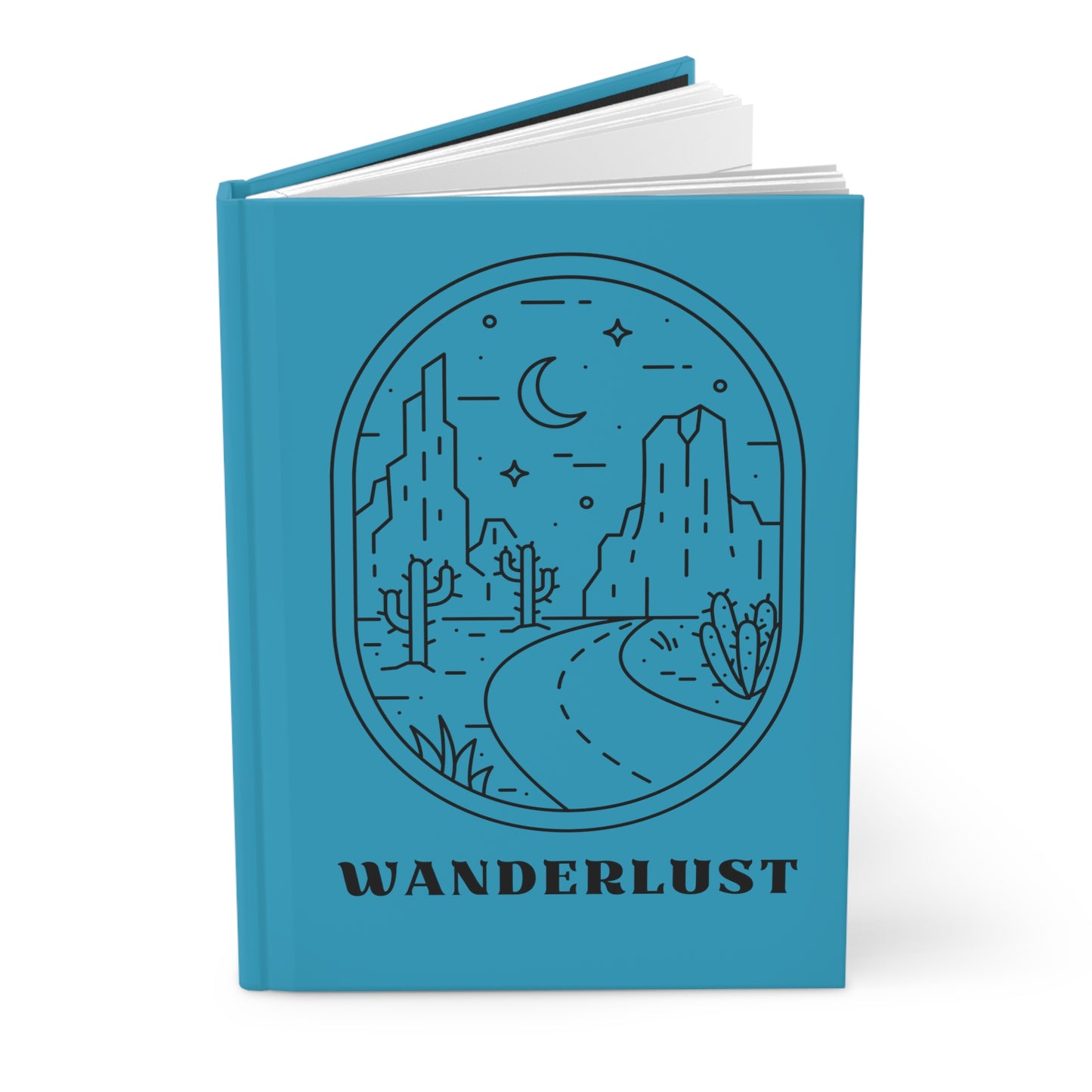 Wanderlust Hardcover Journal Matte